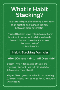 what is habit stacking