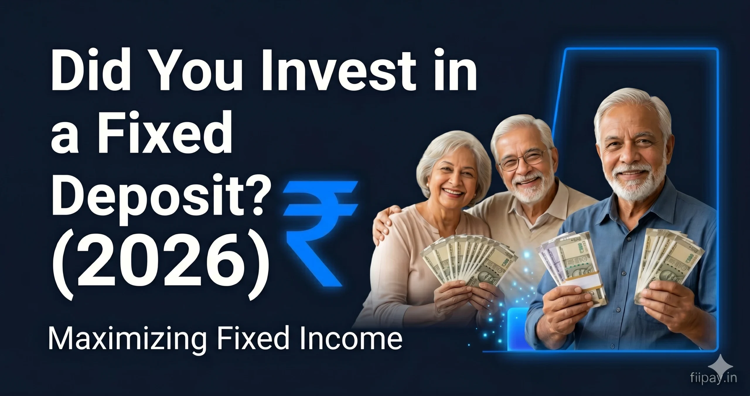 Comparison chart of Senior Citizen FD interest rate premiums (0.25% to 0.75% extra) across major Indian banks like SBI, HDFC, and Unity SFB for June 2026.